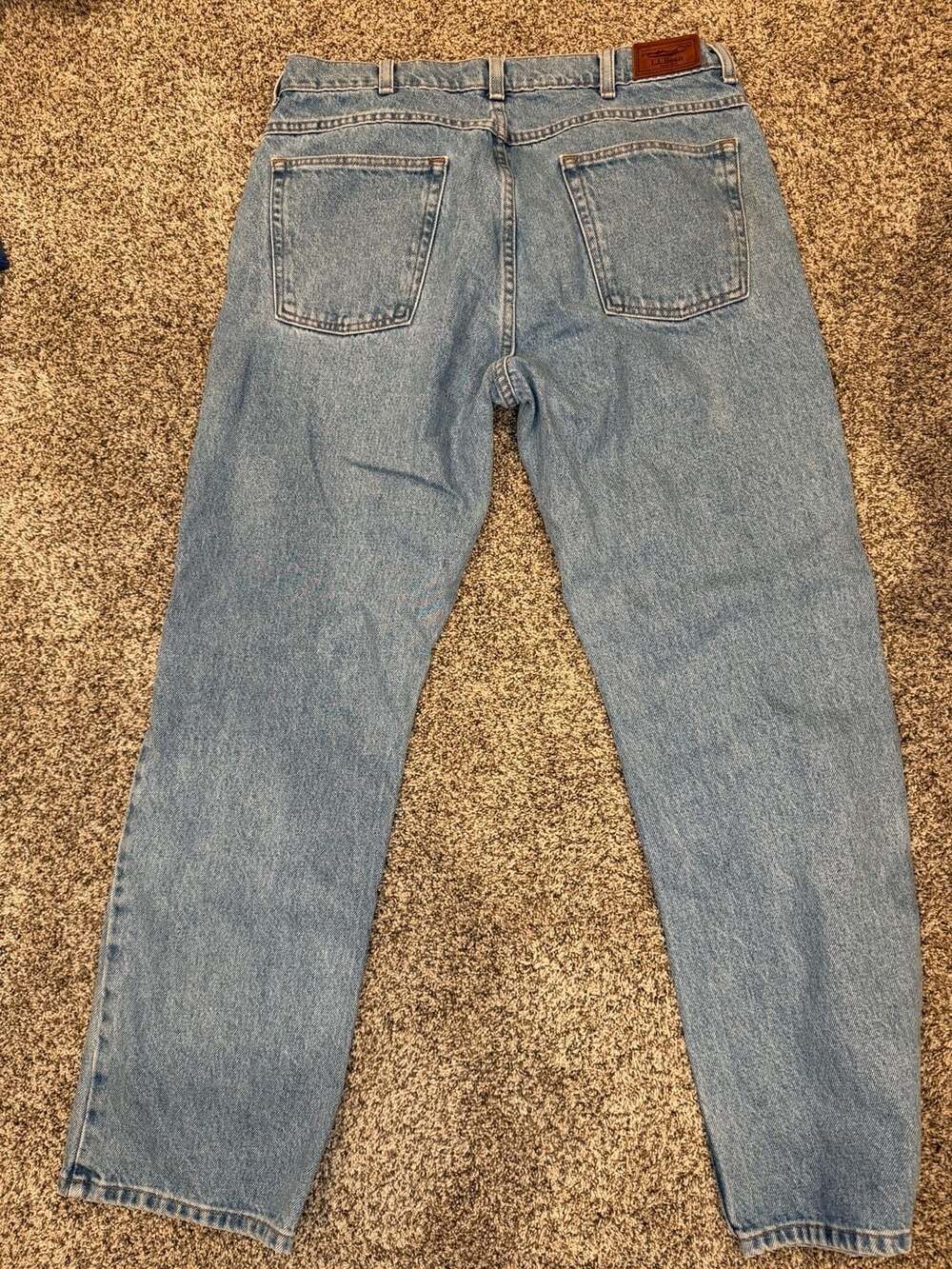 L.L. Bean Classic Fit Jeans Blue Denim